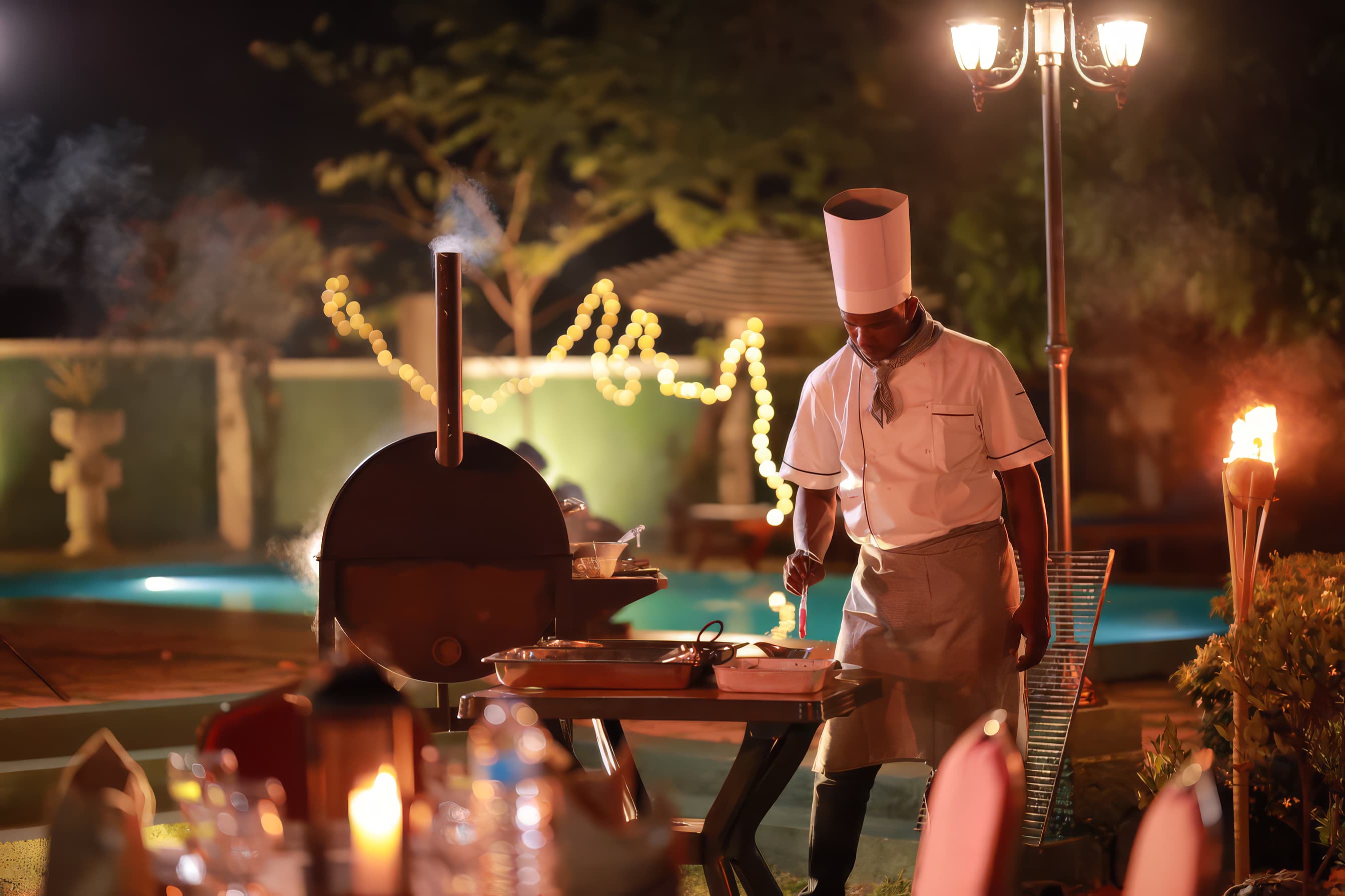 Cooking demonstration